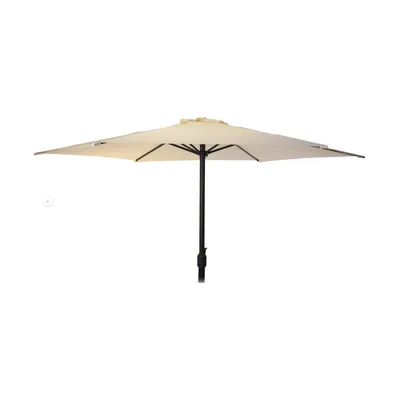 Produktbild von Sonnenschirm ø300cm Höhe 248cm. Aluminiummast mit Handkurbel Farbe: taupe