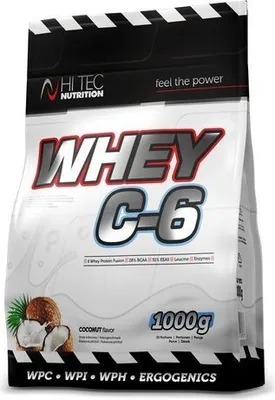 Produktbild von HI TEC Nutrition Whey C-6  - 1000g        Kokosnuss