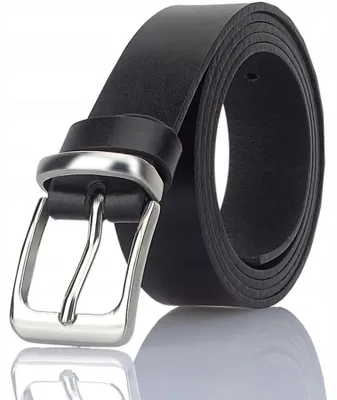 Produktbild von GRACIO Damen Gürtel OL 46 Leder Silberne Schnalle