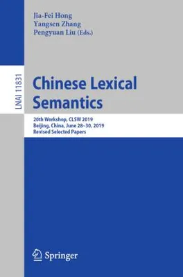 Produktbild von Chinese Lexical Semantics
