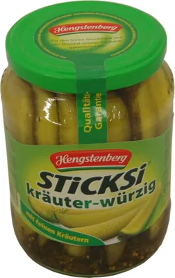 Immagine prodotto di Cetriolini Hengstenberg Sticki alle erbe 360g