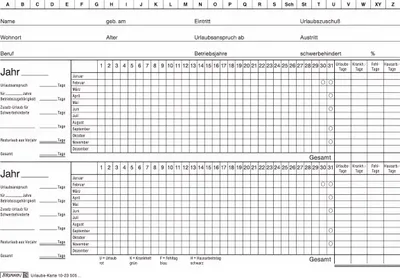 Produktbild von BRUNNEN Urlaubskarte A5quer weiss 100 Stück 102350500