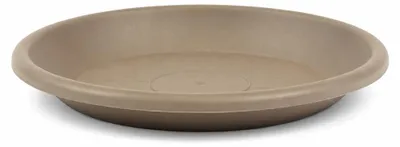 Produktbild von Pflanztopfuntersetzer Mira Taupe Ø 49cm - Frostsicher & UV-Beständig, KI-generiertes Bild