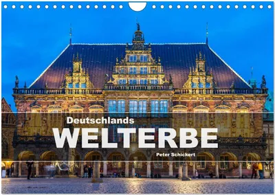 Produktbild von Deutschlands Welterbe (Wandkalender 2025 DIN A4 quer), CALVENDO Monatskalender