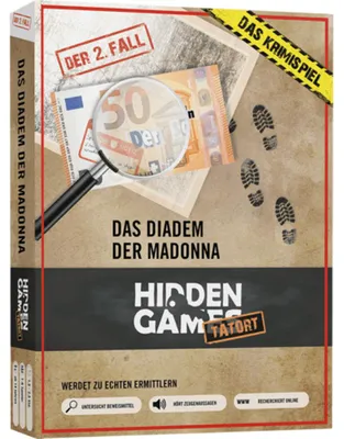 Produktbild von Krimi-Spielebox: Hidden Games Tatort -Das Diadem der Madonna (Fall 2)