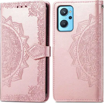 Image de imoshion Bibliothèque Mandala pour le Oppo A76 (4G) - Or Rose