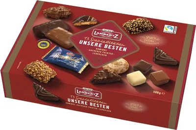 Produktbild von Lambertz Lebkuchenmischung Unsere Besten Dominos Aachener Print 500g