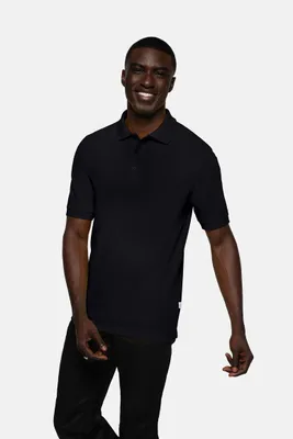 Produktbild von HAKRO MIKRALINAR® Polo 816 schwarz, M