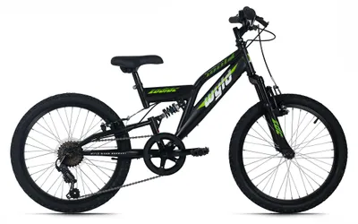 Zdjęcie produktu dla Rower górski dla dzieci WYLD Fully 20'' Zodiac, 6 biegów, prawostronna korba, 31 cm, modele WYLD 312K, 313K, 310K, 311K