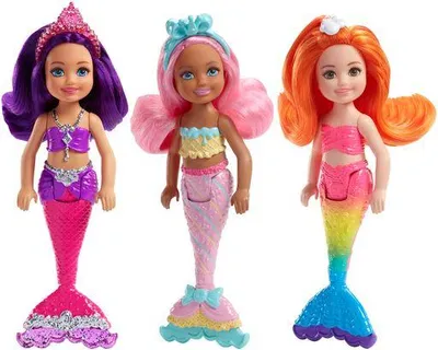 Obrázok produktu pre MATTEL FKN03 Barbie Dreamtopia Mini morská panna Chelsea - rôzne