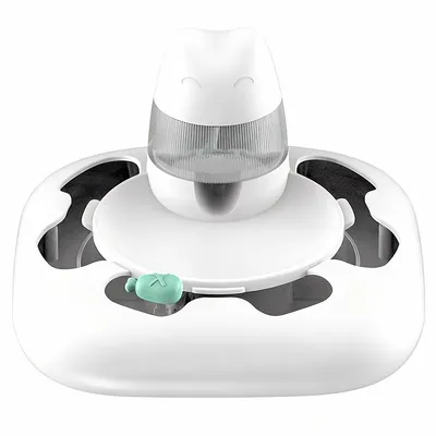 Produktbild von Interaktives Futtermagnet Spielzeug für Katze und Hund, intelligentes Fütterungsspielzeug mit Rollenmechanismus, 240×240×150 mm