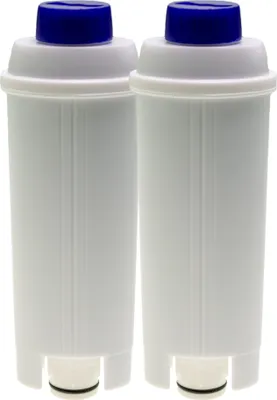 Produktbild von 2x Wasserfilter für DeLonghi Autentica Dinamica Eletta Maestosa Perfecta Primadonna Magnifica S + Gastroback 42619 (14465)