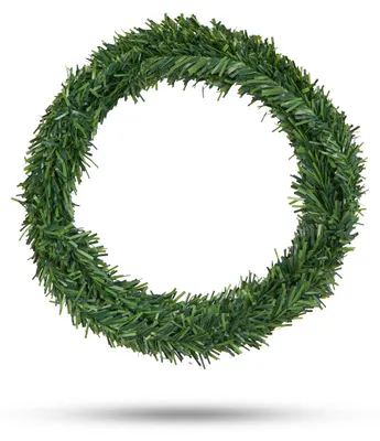 Image de Décoration de Noël - Guirlande verte - 2,5 mètres