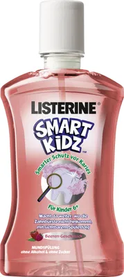 Produktbild von Listerine Smart Kidz Mundspülung für Kinder ab 6 Jahren Beerengeschmack 500ml