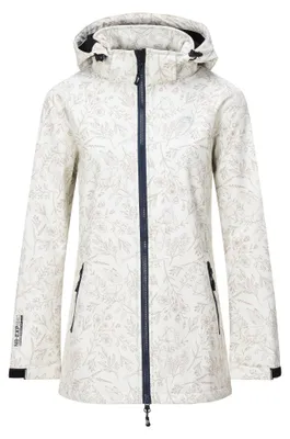 Produktbild von Nordberg Fleur – Damen-Softshell-Sommerjacke für Outdoor-Aktivitäten – Cremeweiß - Größe M