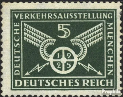 Produktbild von Briefmarken Deutsches Reich 1925 Mi 370Y gestempelt Verkehrsaustellung