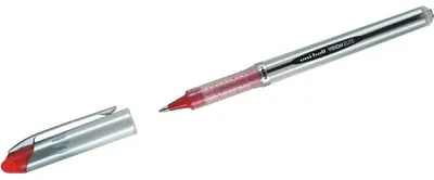 Obrázok produktu pre Uni-Ball Vision UniBall, Jednoduchá prepisovačka, Červená, Červená, Strieborná, 0,8 mm