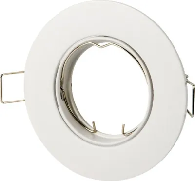 Image de LED-line Spot encastré Ø92mm max. 35W Spot orientable IP20 Downlight rond blanc mat