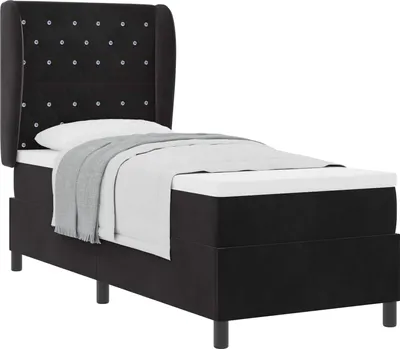 Imagen del producto de Cama con somier y colchón, color , 200 x 80 cm, fabricada en poliéster