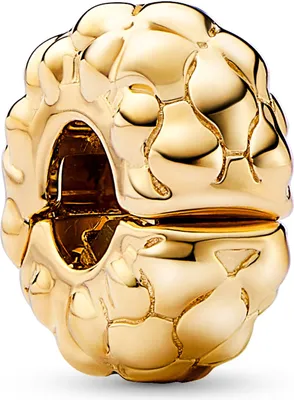 Produktbild von PANDORA Moments Stopper Charm mit Nieten, vergoldet