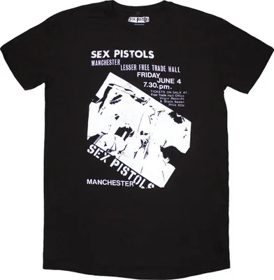 Image de Pistols - Robe T-shirt "Manchester" pour femme RO14207 (XXL) (Noir)