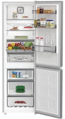 Image de Réfrigérateur combiné - WHIRLPOOL - WHK26364XP7E -  - 316 L - 59,5 x 66,3 x 186,5 cm - Inox