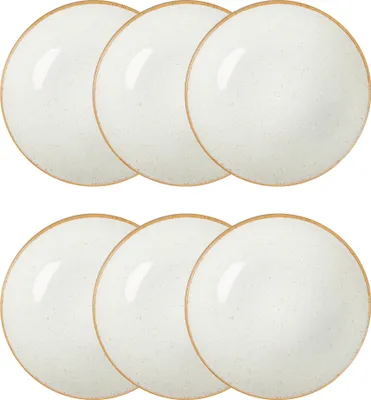 Produktbild von HOMLA Suppenteller MORITA 21 cm creme 6er-Set