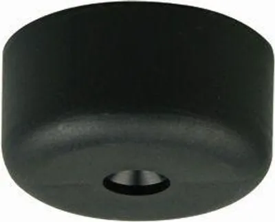Image de Glissière pour pied de meuble vis 40mm noir