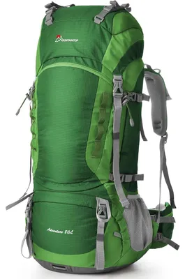 Produktbild von Trekkingrucksack 80L Wanderrucksack Herren Damen Reiserucksack mit Regenschutz Grün