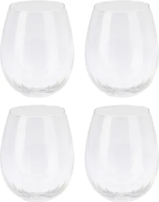 Zdjęcie produktu dla Zestaw pękatych szklanek, 440 ml, 4 szt.
