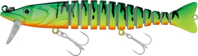 Produktbild von Paladin Angelköder Wobbler S Firetiger 11,4 cm UV-Spezialeffektlackierung sinkend