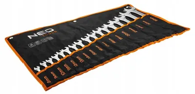 Obrázok produktu pre NEO TOOLS Otvorené kľúče 8-32 mm, sada 17 ks.