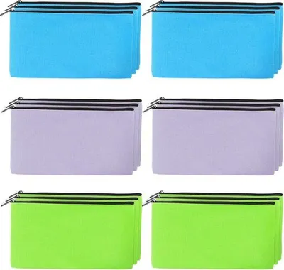 Immagine prodotto di Astuccio in tessuto per la pittura, 20,8 x 12 cm, fai da te, bianco, multicolore, per il lavoro, la scuola, i viaggi