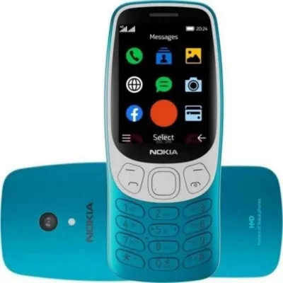 Produktbild von HMD Nokia 3210 4G DS, Balken, Dual-SIM, 6,1 cm (2.4"), 2 MP, 1450 mAh, Blau