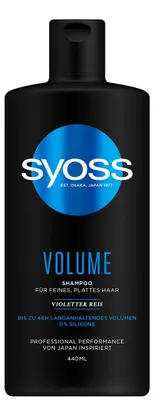 Produktbild von Syoss Shampoo 440 ml für mehr Volumen