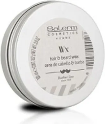 Produktbild von Salerm Cosmetics Homme Hair and Beard Wax 100ml