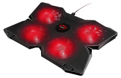Productafbeelding van Trust GXT 278 Laptop Koelpads, 43,9 cm (17,3 inch), zwart