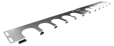 Produktbild von Rittal VX 8619.802, Kabelmanagementtafel, Galvanisiertes Stahl, Metallisch, 4 Stück(e)
