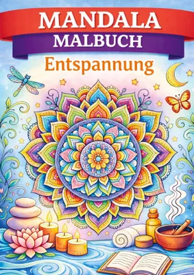 Produktbild von Malbuch Die Eiskönigin: 48 Mandala-Motive zum Ausmalen für Entspannung
