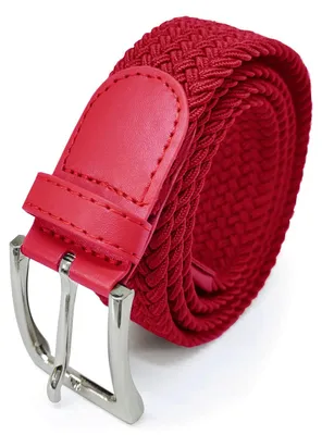Produktbild von Glamexx24 Stufenlos verstellbarer Flechtgürtel Uni, 3,5 cm, ohne Löcher