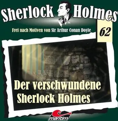Produktbild von Sherlock Holmes - Der verschwundene Sherlock Holmes, 1 Audio-CD