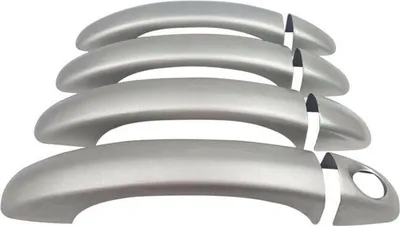 Produktbild von Türgriff Blende Türgriffkappen für VW Touareg 2003-2010 Edelstahl Silber 8tlg