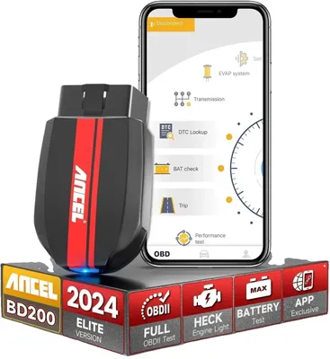 Obrázek produktu pro Automatický skener, připojení Bluetooth, test baterie, ANCEL BD200