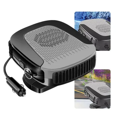 Image de Chauffage d'appoint 12V pour voiture Chauffage du ventilateur Dégivreur de pare-brise Chauffant