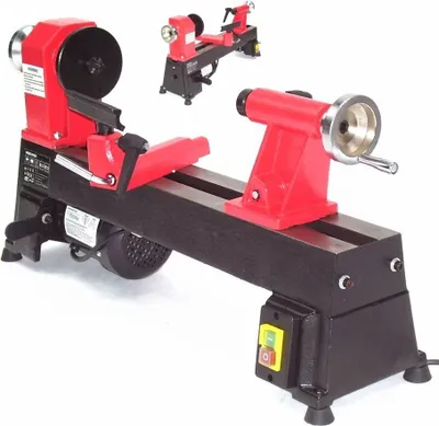 Produktbild von 55463 Drechselmaschine 450 Drechselbank Drehbank Drehmaschine Drechsler