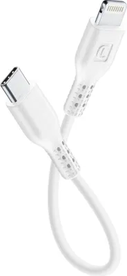 Produktbild von Power Data Cable 15 cm USB Typ-C/ Lightning White (60291)
