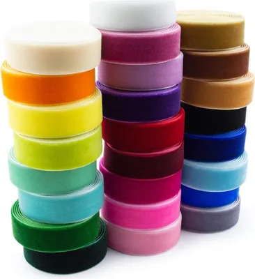 Produktbild von 3/4 Zoll weiches Lint - 50 Yards - 25 Farben Günstigepack