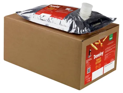 Produktbild von Develey Beutel für Saucenspender - Tomaten Ketchup - 3x 2,5kg