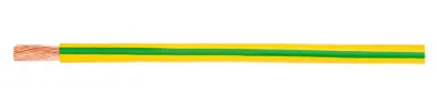 Obrázek produktu pro H07V-K (LgY) 50, zelenobílý instalační kabel /25 metrů/