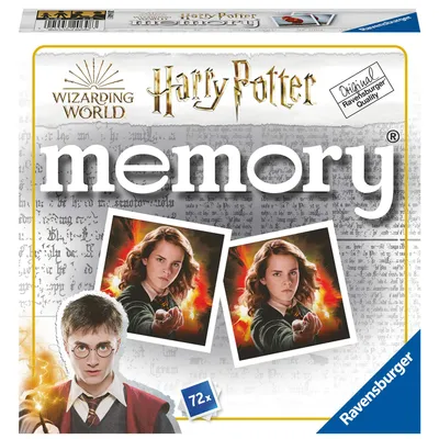 Immagine prodotto di Ravensburger 20648 - Harry Potter memory, il classico gioco per tutti i fan di Harry Potter, gioco di memoria per 2-8 giocatori dai 4 anni in su